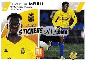 Sticker Omenuke Mfulu (12A) - LaLiga 2023-2024
 n. 352 - Panini