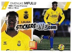 Cromo Omenuke Mfulu (12A) - LaLiga 2023-2024
 - Panini