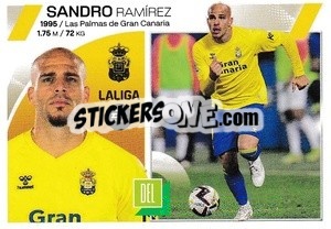 Sticker Sandro Ramírez (19) - LaLiga 2023-2024
 n. 361 - Panini