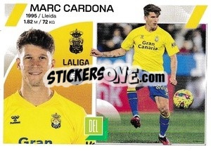 Sticker Marco Cardona (20) - LaLiga 2023-2024
 n. 362 - Panini