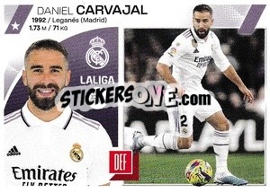 Sticker Dani Carvajal (5) - LaLiga 2023-2024
 - Panini