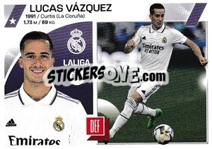 Sticker Lucas Vázquez (6) - LaLiga 2023-2024
 n. 376 - Panini