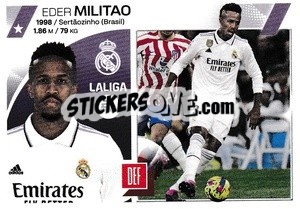 Sticker Éder Militão (8) - LaLiga 2023-2024
 - Panini