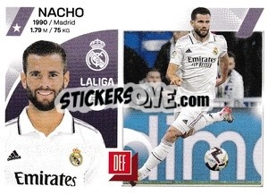 Sticker Nacho (10A) - LaLiga 2023-2024
 n. 380 - Panini