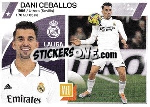 Sticker Dani Ceballos (15) - LaLiga 2023-2024
 - Panini