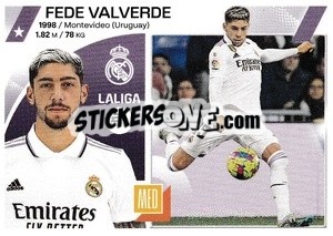 Sticker Fede Valverde (16) - LaLiga 2023-2024
 - Panini