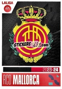 Sticker Escudo RCD Mallorca (1) - LaLiga 2023-2024
 - Panini