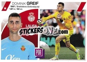 Sticker Dominik Greif (4) - LaLiga 2023-2024
 n. 404 - Panini