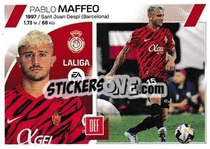Sticker Pablo Maffeo (5A) - LaLiga 2023-2024
 - Panini