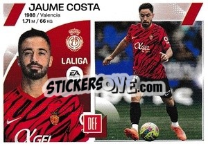Sticker Jaume Costa (10) - LaLiga 2023-2024
 - Panini