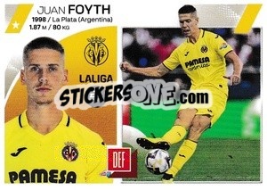 Cromo Juan Foyth (5A) - LaLiga 2023-2024
 - Panini