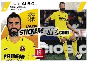 Sticker Raúl Albiol (7) - LaLiga 2023-2024
 - Panini