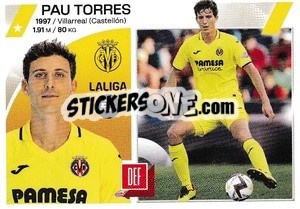 Sticker Pau Torres (8A) - LaLiga 2023-2024
 n. 589 - Panini