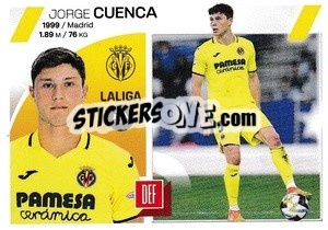 Cromo Jorge Cuenca (8B) - LaLiga 2023-2024
 - Panini