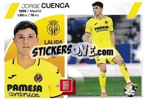 Sticker Jorge Cuenca (8B) - LaLiga 2023-2024
 n. 590 - Panini