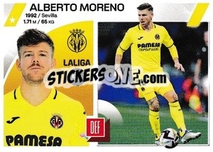 Sticker Alberto Moreno (9) - LaLiga 2023-2024
 - Panini