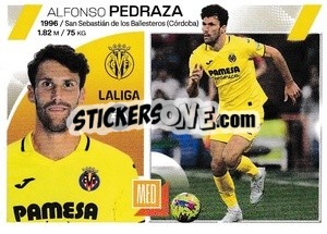 Cromo Alfonso Pedraza (10) - LaLiga 2023-2024
 n. 592 - Panini