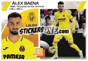 Sticker Álex Baena (15) - LaLiga 2023-2024
 n. 597 - Panini