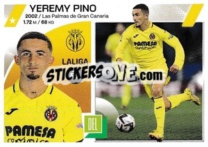 Sticker Yeremy Pino (17) - LaLiga 2023-2024
 n. 599 - Panini