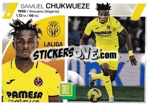 Cromo Samuel Chukwueze (18) - LaLiga 2023-2024
 - Panini