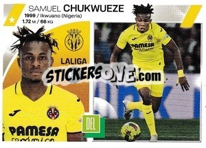 Sticker Samuel Chukwueze (18) - LaLiga 2023-2024
 n. 600 - Panini