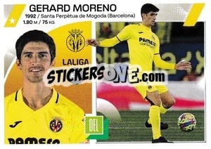 Sticker Gerard Moreno (20) - LaLiga 2023-2024
 n. 603 - Panini