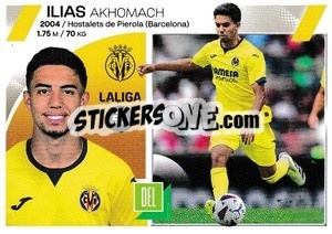 Cromo Ilias Akhomach (16BIS) - LaLiga 2023-2024
 - Panini