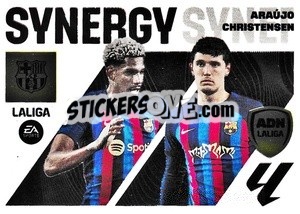 Sticker Araújo / Christensen (2) - LaLiga 2023-2024
 n. 612 - Panini