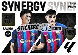 Sticker Gavi - Pedri (6) - LaLiga 2023-2024
 - Panini