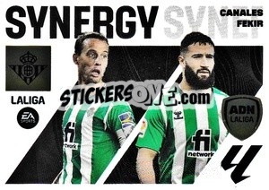 Sticker Canales - Fekir (7) - LaLiga 2023-2024
 n. 617 - Panini