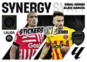 Sticker Oriol Romeu / Aleix García (9) - LaLiga 2023-2024
 - Panini