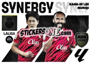 Sticker Kang-in Lee - Muriqi (21) - LaLiga 2023-2024
 n. 631 - Panini