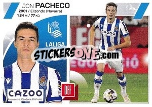 Sticker Jon Pacheco (9A) - LaLiga 2023-2024
 - Panini