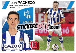 Sticker Jon Pacheco (9A) - LaLiga 2023-2024
 n. 499 - Panini