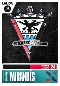 Sticker CD Mirandés (15) - LaLiga 2023-2024
 n. 649 - Panini