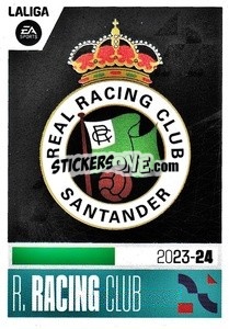 Sticker R. Racing Club (17) - LaLiga 2023-2024
 - Panini