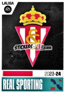 Sticker Real Sporting Gijón (18) - LaLiga 2023-2024
 - Panini