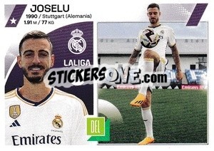 Figurina Joselu (3) - Real Madrid - LaLiga 2023-2024
 - Panini