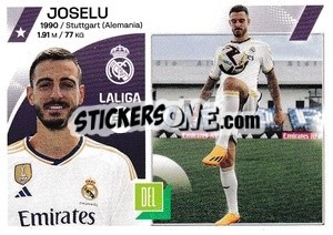 Sticker Joselu (3) - Real Madrid - LaLiga 2023-2024
 n. 661 - Panini