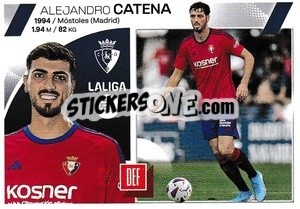 Cromo Alejandro Catena (6) - CA Osasuna