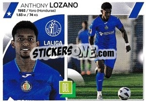 Sticker Anthony Choco Lozano (9) - Getafe CF - LaLiga 2023-2024
 n. 667 - Panini