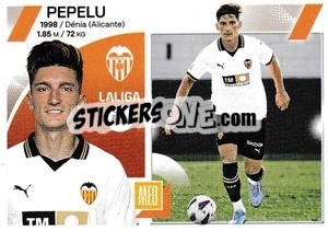 Sticker Pepelu (10) - Valencia CF - LaLiga 2023-2024
 n. 668 - Panini