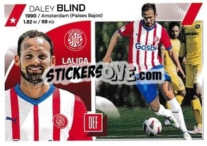 Sticker Daley Blind (11) - Girona FC - LaLiga 2023-2024
 n. 669 - Panini