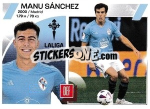 Sticker Manu Sánchez (14) - RC Celta Vigo - LaLiga 2023-2024
 - Panini
