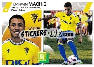Sticker Darwin Machís (15) - Cádiz CF - LaLiga 2023-2024
 n. 673 - Panini