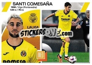 Sticker Santi Comesaña (18) - Villarreal CF - LaLiga 2023-2024
 n. 676 - Panini