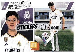 Cromo Arda Güler (19) - Real Madrid