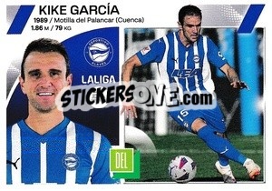 Figurina Kike García (38) - Deportivo Alavés - LaLiga 2023-2024
 - Panini