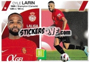Sticker Cyle Larin (39) - RCD Mallorca - LaLiga 2023-2024
 n. 697 - Panini
