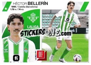 Sticker Héctor Bellerín - LaLiga 2023-2024
 - Panini